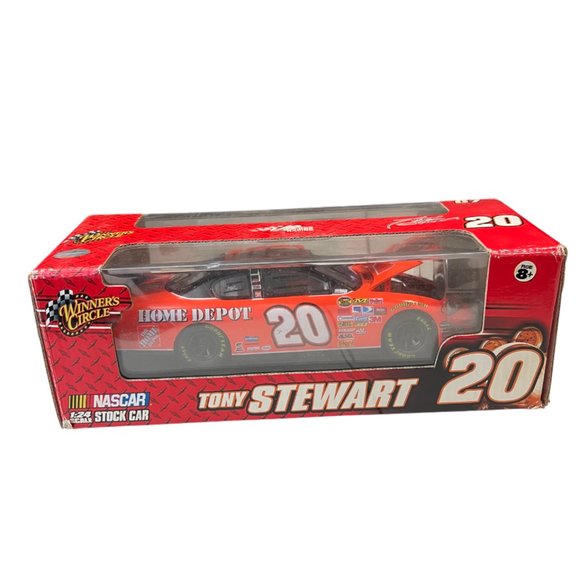 Winners Circle Tony Stewart Diecast Racing Cars 1:24 2007 Home Depot - Picture 1 of 16